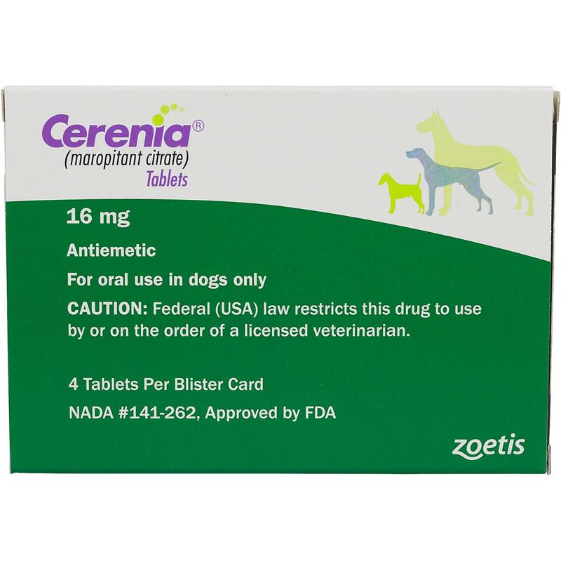 Cerenia 16 mg, 4 Tablets