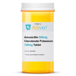 Amoxicillin 500 mg Clavulanate Potassium 125 mg, 210 Tablets