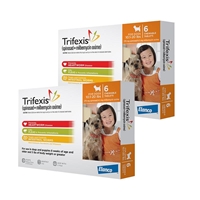 Trifexis for Dogs 10.1-20 lbs, 12 Chewable Tablets (Orange)