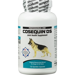 Cosequin DS for Medium/Large Dogs over 25 lbs, 132 Capsules