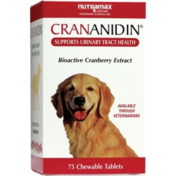Crananidin for Dogs, 75 Chewable Tablets 