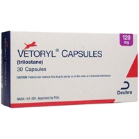 Vetoryl (trilostane) Capsules, 120 mg, 30
