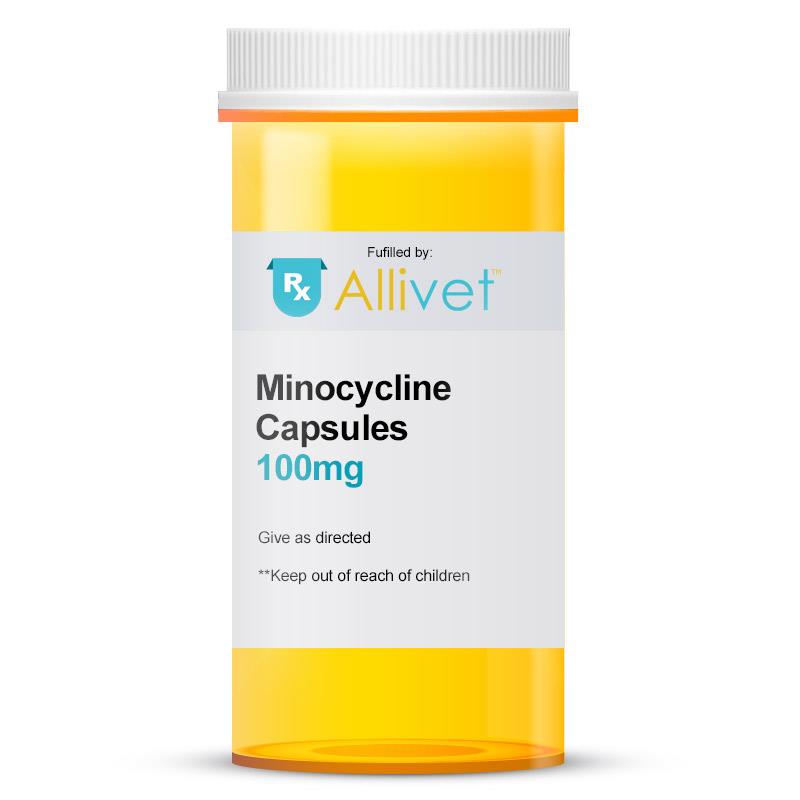 Minocycline 100 mg, 1 Capsules