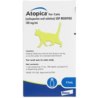 Atopica for Cats, 17 mL : VetDepot.com