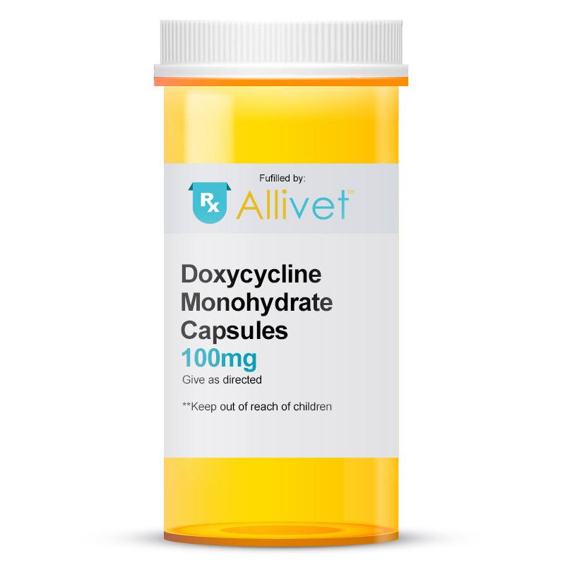 Doxycycline 100 mg, 100 Capsules