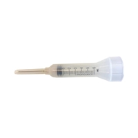 Syringe 6 cc, 20 gauge x 1-1/2 in, One