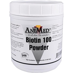 Biotin 100 Powder, 2.5 lbs