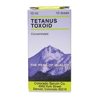 Tetanus Toxoid, Colorado Serum - 10 ds Vial