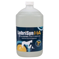 LubriSyn Hyaluronan Joint Supplement for all Animals, Gallon (256 Doses) With Pump