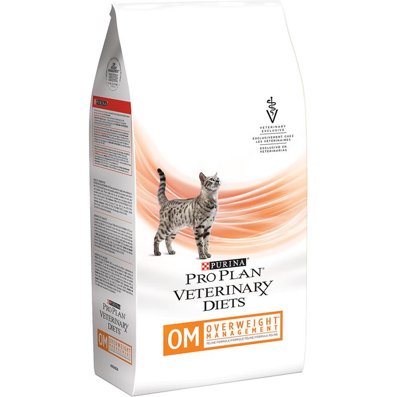 Purina OM Overweight Management Formula Dry Cat Food, 8 lbs