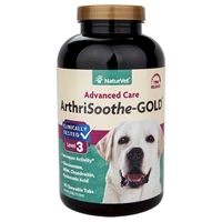 NaturVet ArthriSoothe-GOLD Level 3 Chew Tabs, 90 Ct