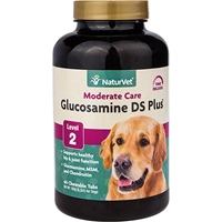 NaturVet Glucosamine DS Plus Level 2 Chew Tabs, 60 Ct