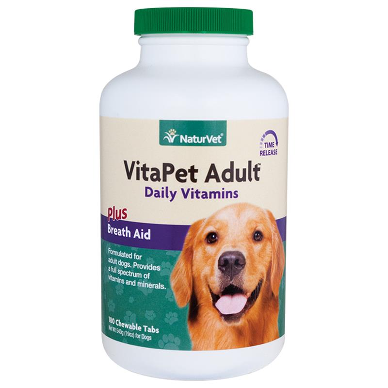 NaturVet VitaPet Adult, 180 Tabs
