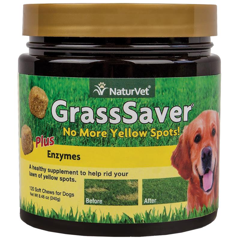 NaturVet GrassSaver, 120 Soft Chews
