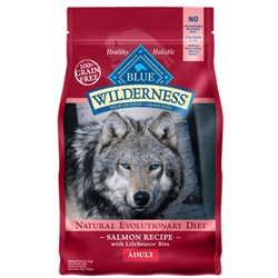 Blue Buffalo Wilderness Grain Free Salmon Recipe Adult Dog Food, 4.5 lbs