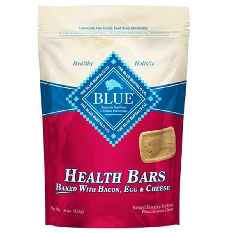 Blue Buffalo Health Bar, Bacon Egg and Cheese Dog Treats, 16 oz