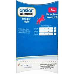 Onsior for Cats, 6 mg 3 tablets