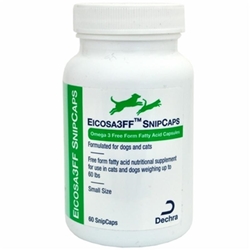 Eicosa3FF SnipCaps Small for Dogs and Cats up to 60 lbs, 60 Ct.