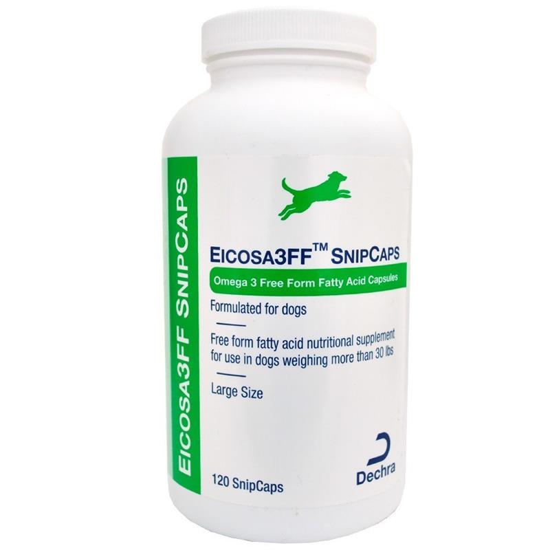 Eicosa 3FF SnipCaps Large for Dogs over 30 lbs, 120 Ct.