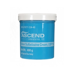 Silver Sulfadiazine Cream 1%, 400 gm