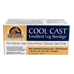 Cool Cast Emollient Leg Bandage for Horses,  3 in x 10 yd