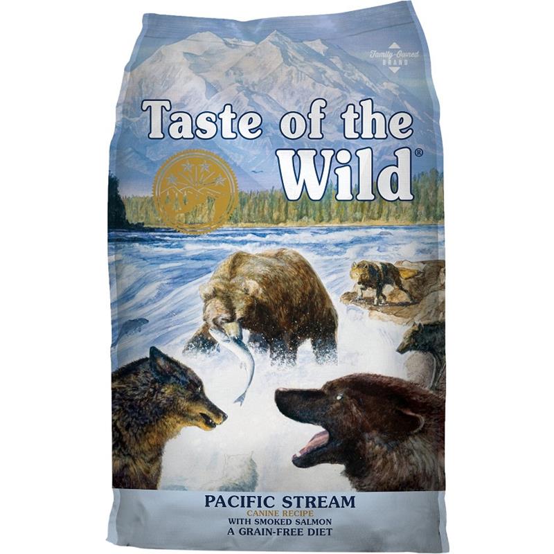 Taste of the Wild Pacific Stream Canine Formula w/Smoked Salmon, 14 lbs