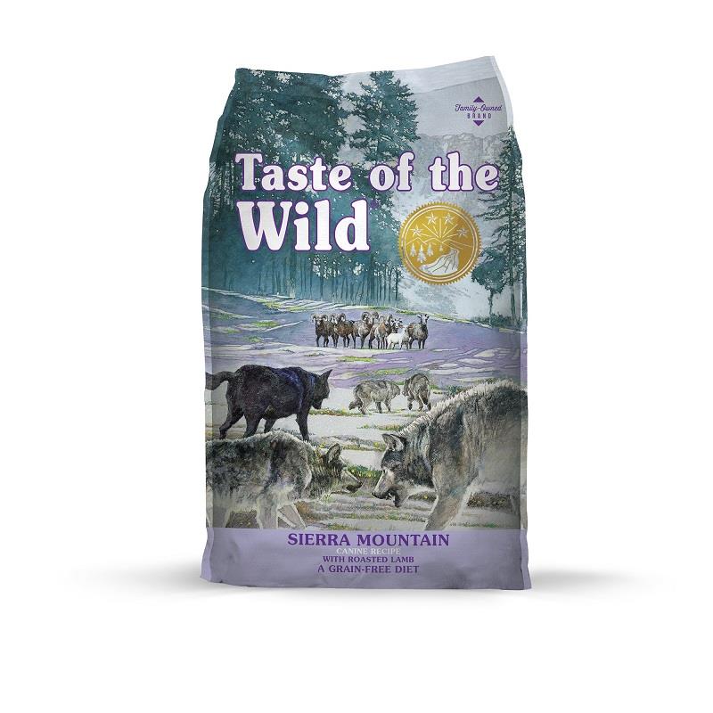 Taste of the Wild Sierra Mountain Canine Formula w/Roasted Lamb, 14 lbs