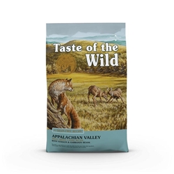 Taste of the Wild Appalachian Valley Small Breed Canine Formula w/Venison and Garbanzo Beans, 14 lbs