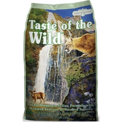 Taste of the Wild Rocky Mountain Feline Formula w/Roasted Venison and Smoked Salmon, 5 lbs
