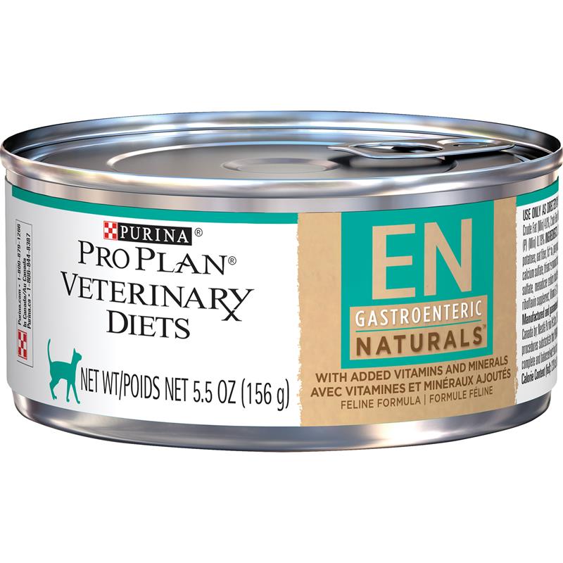 Purina Pro Plan Veterinary Diets EN Gastroenteric Naturals Feline Formula, 24 X 5.5 oz cans