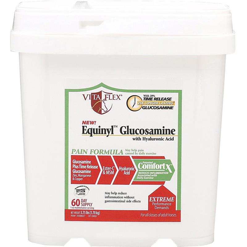VitaFlex Equinyl Glucosamine w/Hyaluronic Acid, 3.75 lbs