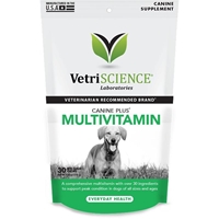 Vetri-Science Canine Plus Multivitamin, 30 Bite-Sized Chews 