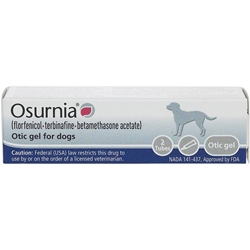 Osurnia Otic Gel for Dogs, 1 ml Tubes, 2 Ct Box