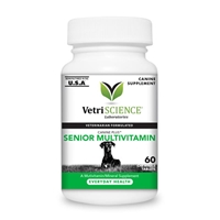 Vetri-Science Canine Plus Senior Multivitamin, 60 Chewable Tabs 