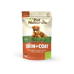 Pet Naturals Skin + Coat for Dogs, 30 Chews