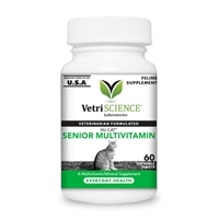 Vetri-Science Nu Cat Senior Multivitamin, 60 Chew Tabs 