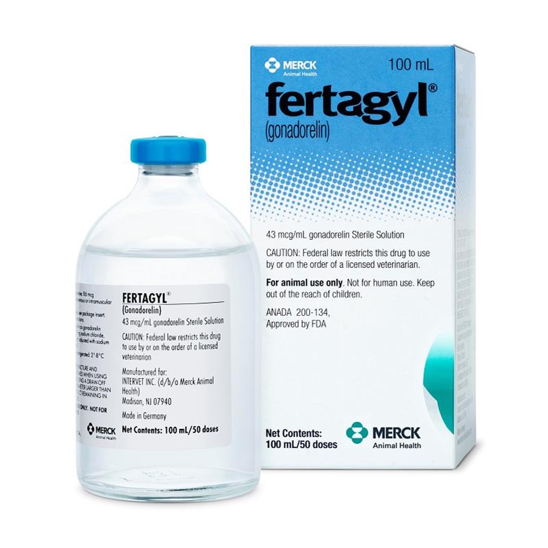 Fertagyl (Gonadorelin) Injectable 43 mcg/ml, 100 ml / 50 ds