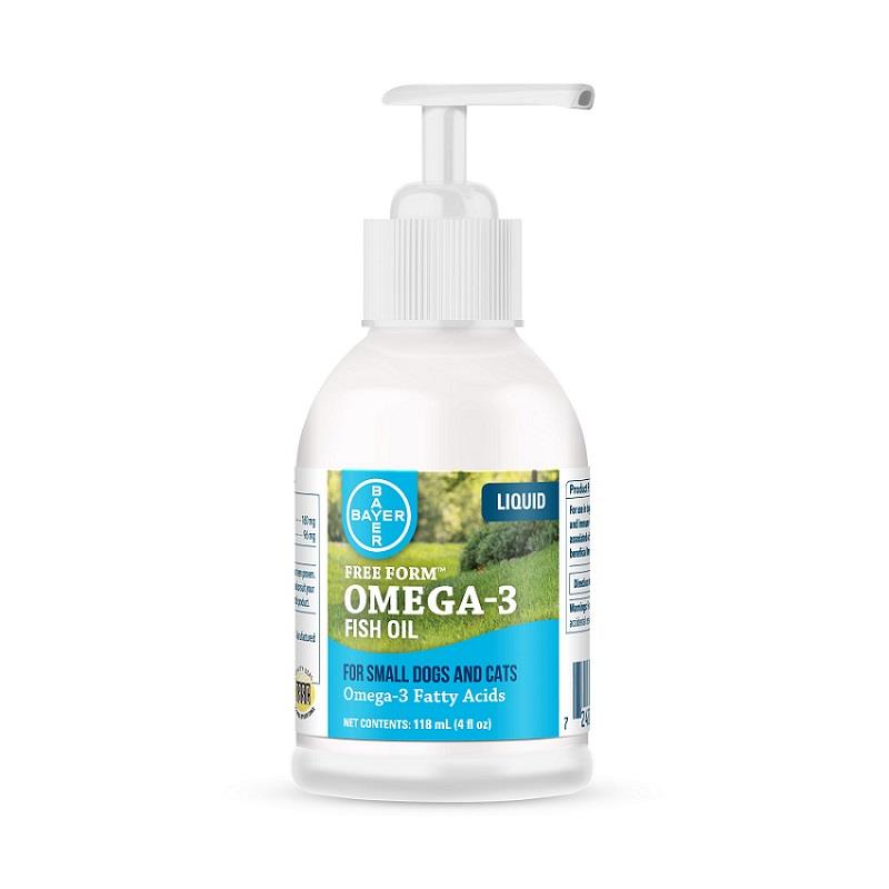 Free Form Omega-3 Liquid for Dogs and Cats, 4 oz