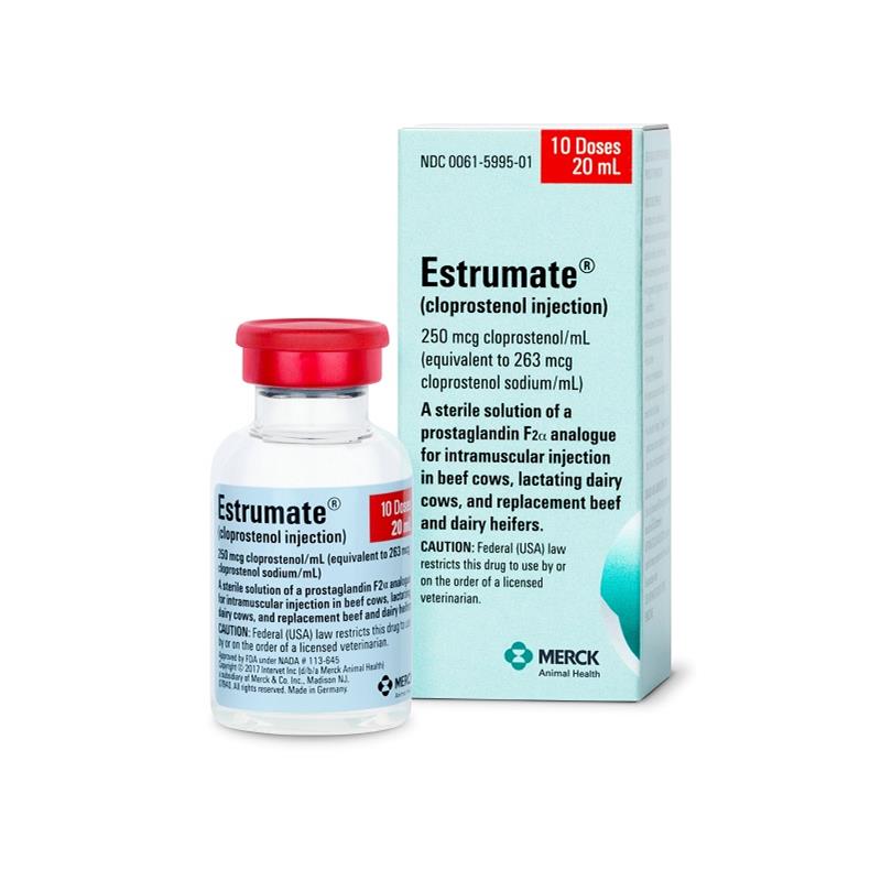 Estrumate (Cloprostenol Sodium), 10 ds/20 ml Vial