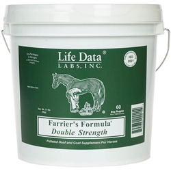 Farriers Formula Double Strength Hoof and Coat Supplement for Horses, 11 lb pail