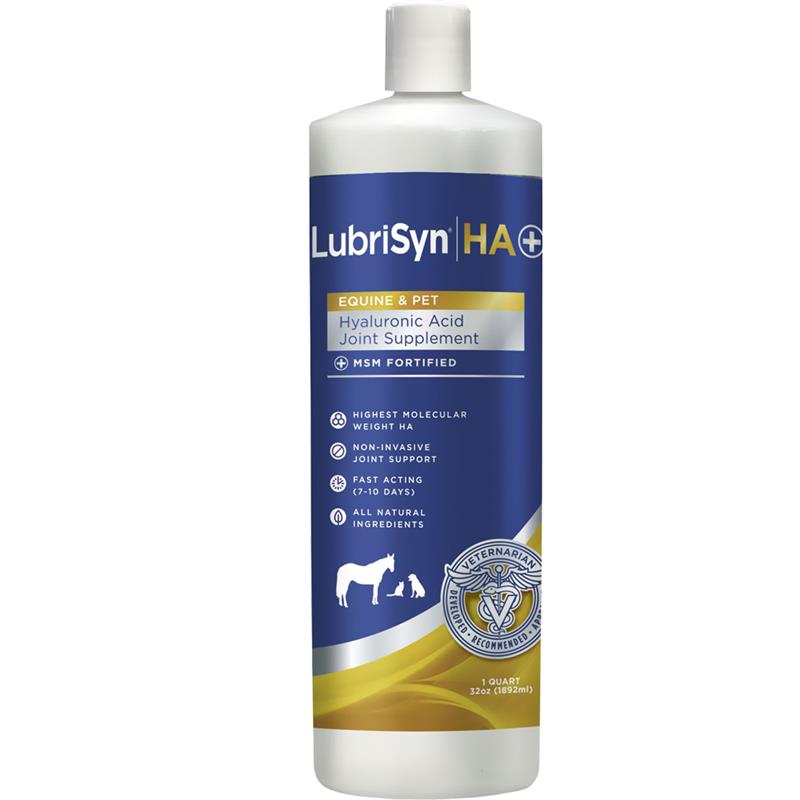 LubriSyn HA Plus w/MSM Equine & Pet Joint Supplement, 32 oz