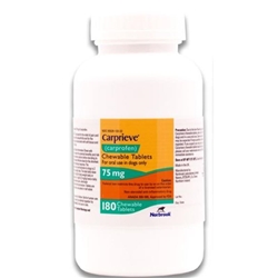 Carprieve (Carprofen) Chewable Tablets 75 mg 180 Ct.