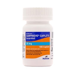Carprieve (Carprofen) Caplets 25 mg 180 Ct.