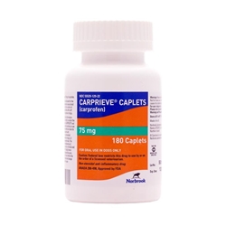 Carprieve (Carprofen) Caplets 75 mg 180 Ct.