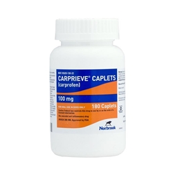 Carprieve (Carprofen) Caplets 100 mg 180 Ct.