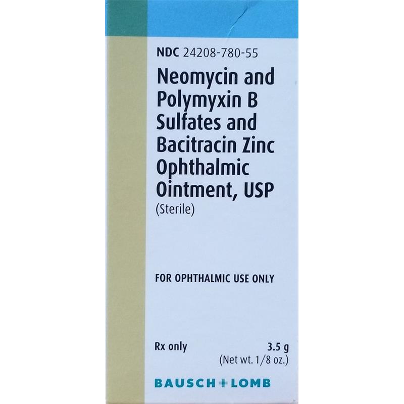 Neo Poly Bac Ophthalmic Ointment, 3.5 gm