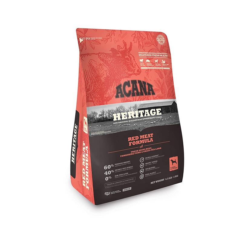 Acana Heritage Meats Formula Dry Dog Food, 4.5 lbs