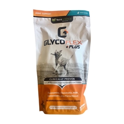 VetriScience Glyco-Flex Plus Joint Support for Medium and Large Dogs, 120 Chews Original Duck Flavor