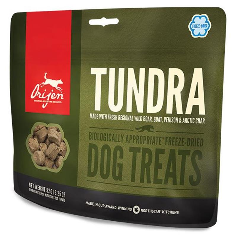 Orijen Tundra Freeze-Dried Dog Treats, 3.25 oz