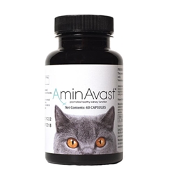 AminAvast Kidney Support for Dogs and Cats, 60 Capsules (300 mg for Cats and Dogs up to 20 lbs)